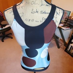 Cute polka dot tank top size Medium